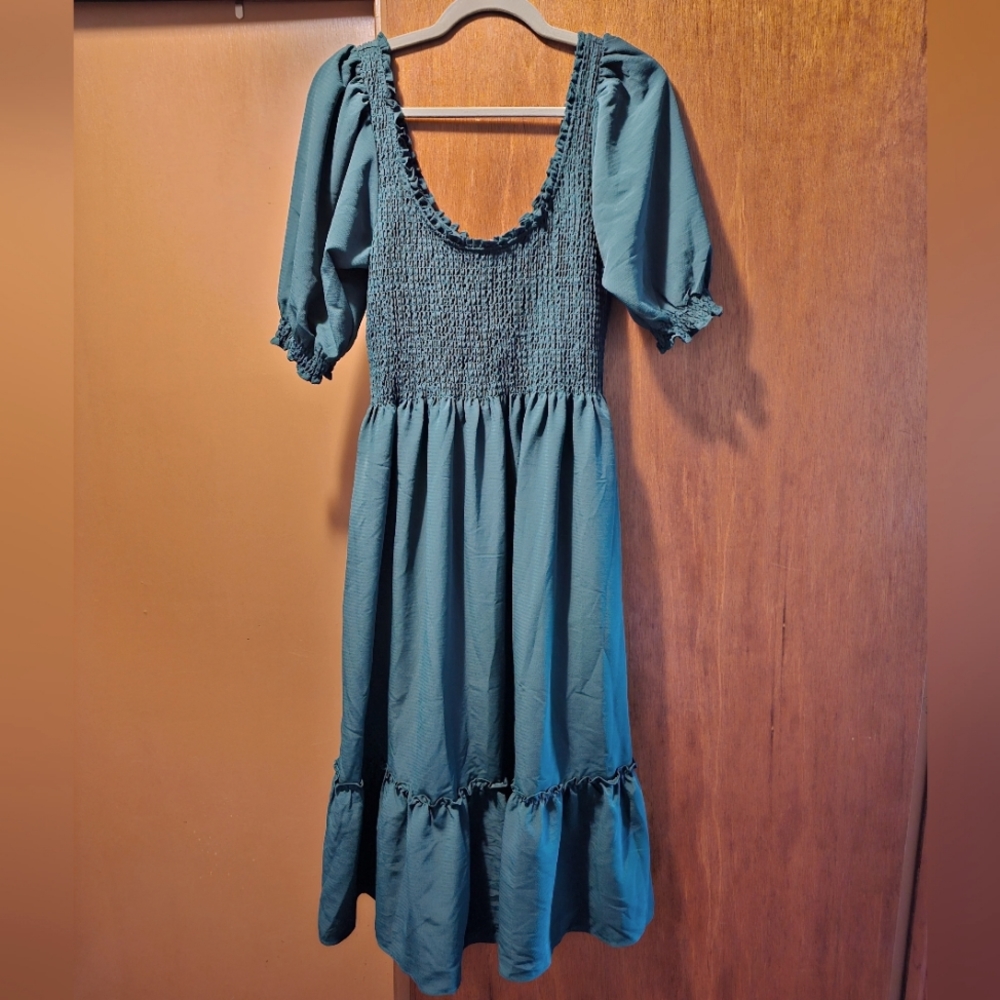 Hill House Louisa Nap Dress in Botanical Garden Crepe